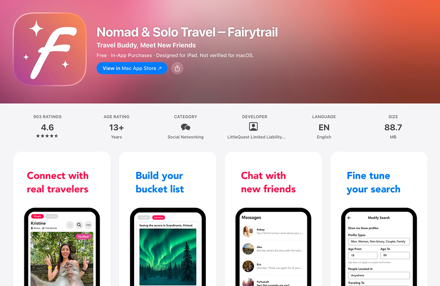 Download Fairytrail App